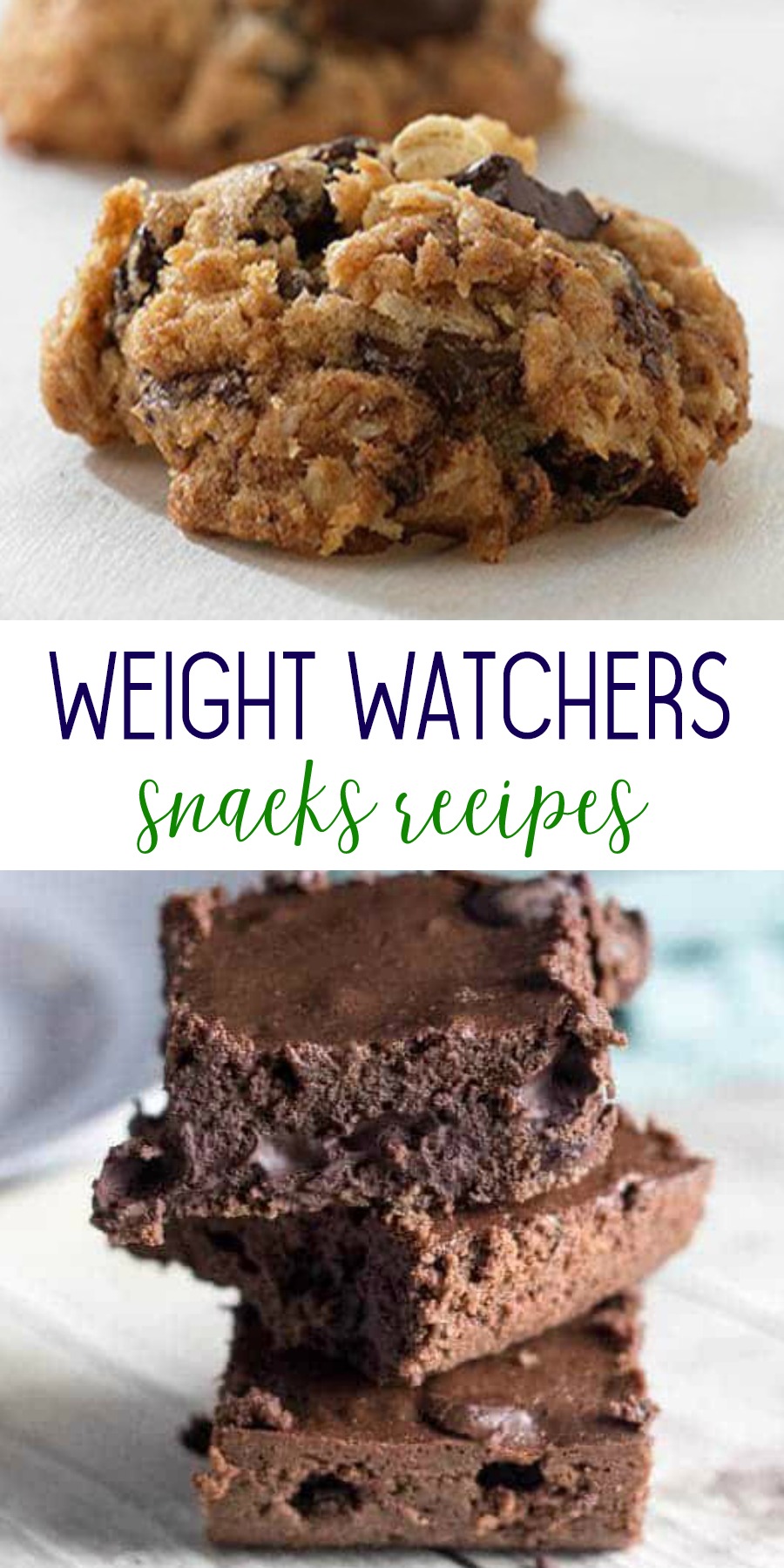 Weight Watchers cookies brownies and muffins