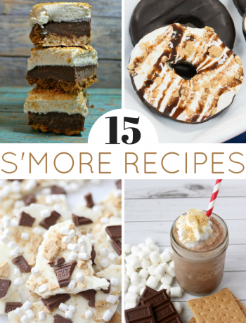 pinterest image for s'mores recipes