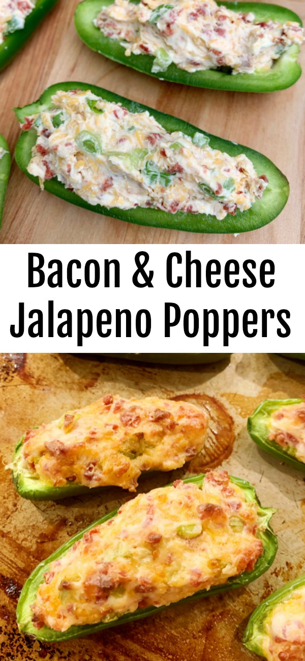 pinterest image for bacon jalapeno poppers