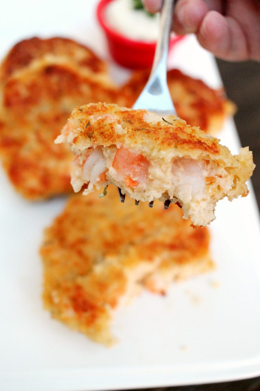 Shrimp Cakes with Lemon Tartar Sauce - The Endless Appetite