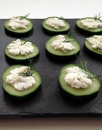 Easiest Cucumber Appetizers
