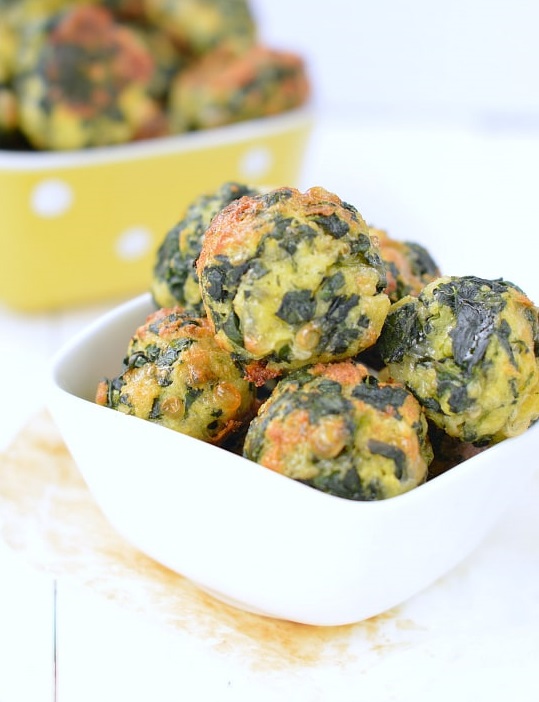 Spinach Balls Healthy Appetizers