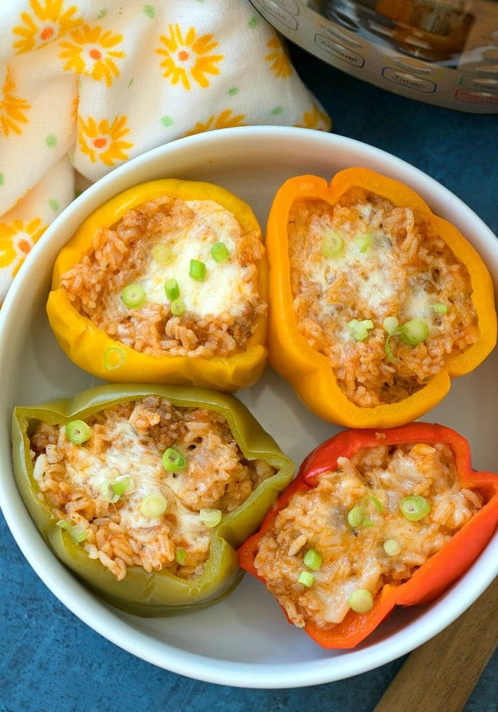 Easy Instant Pot Stuffed Peppers