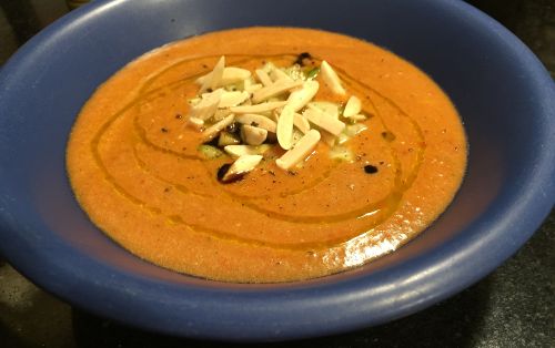 Quick and Easy Paleo Beet Gazpacho Soup Recipe