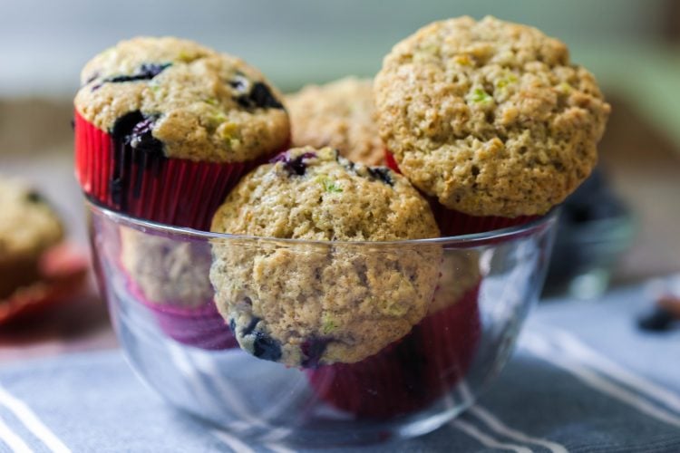 Cinnamon Cucumber Muffins (Vegan)