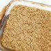 glass pan with baked oatmeal